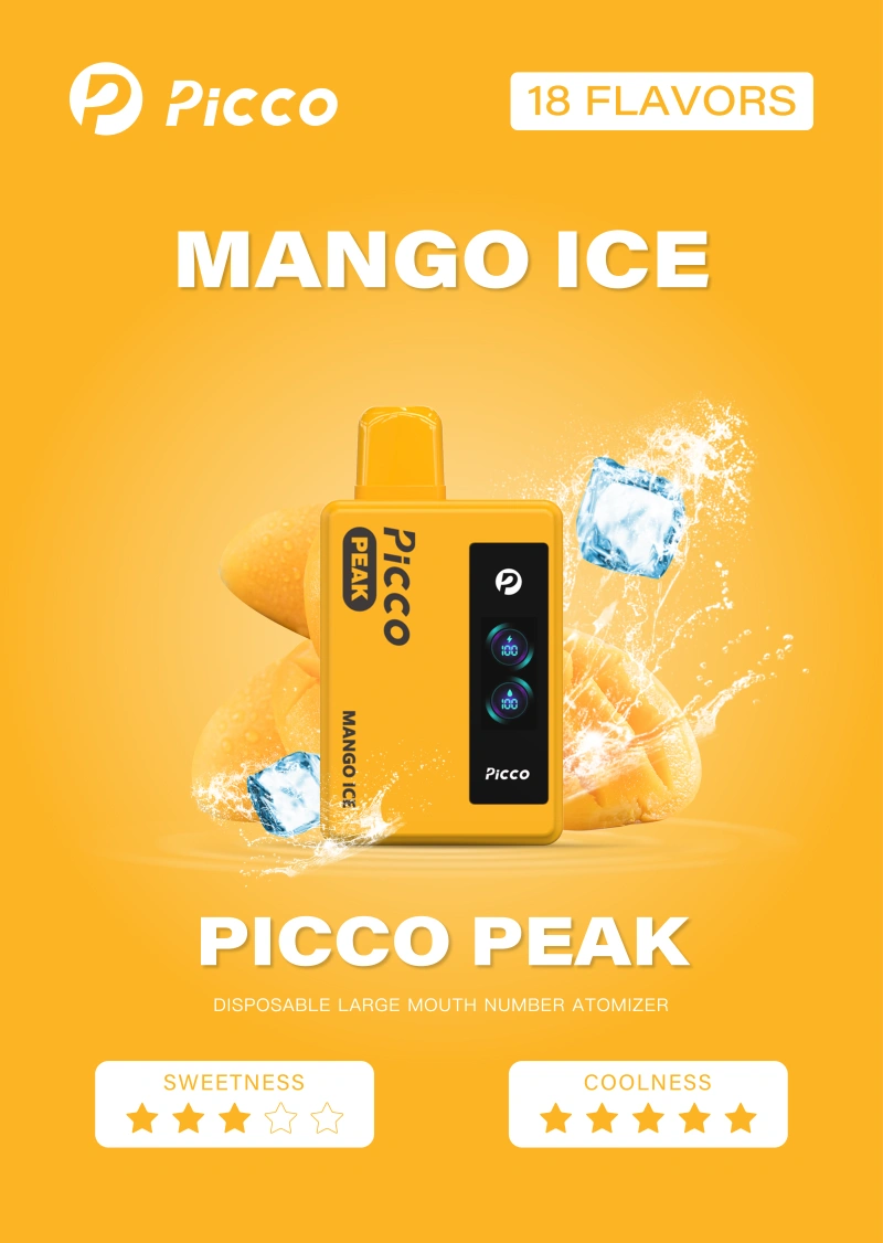 picco peak vape - mango ice flavor