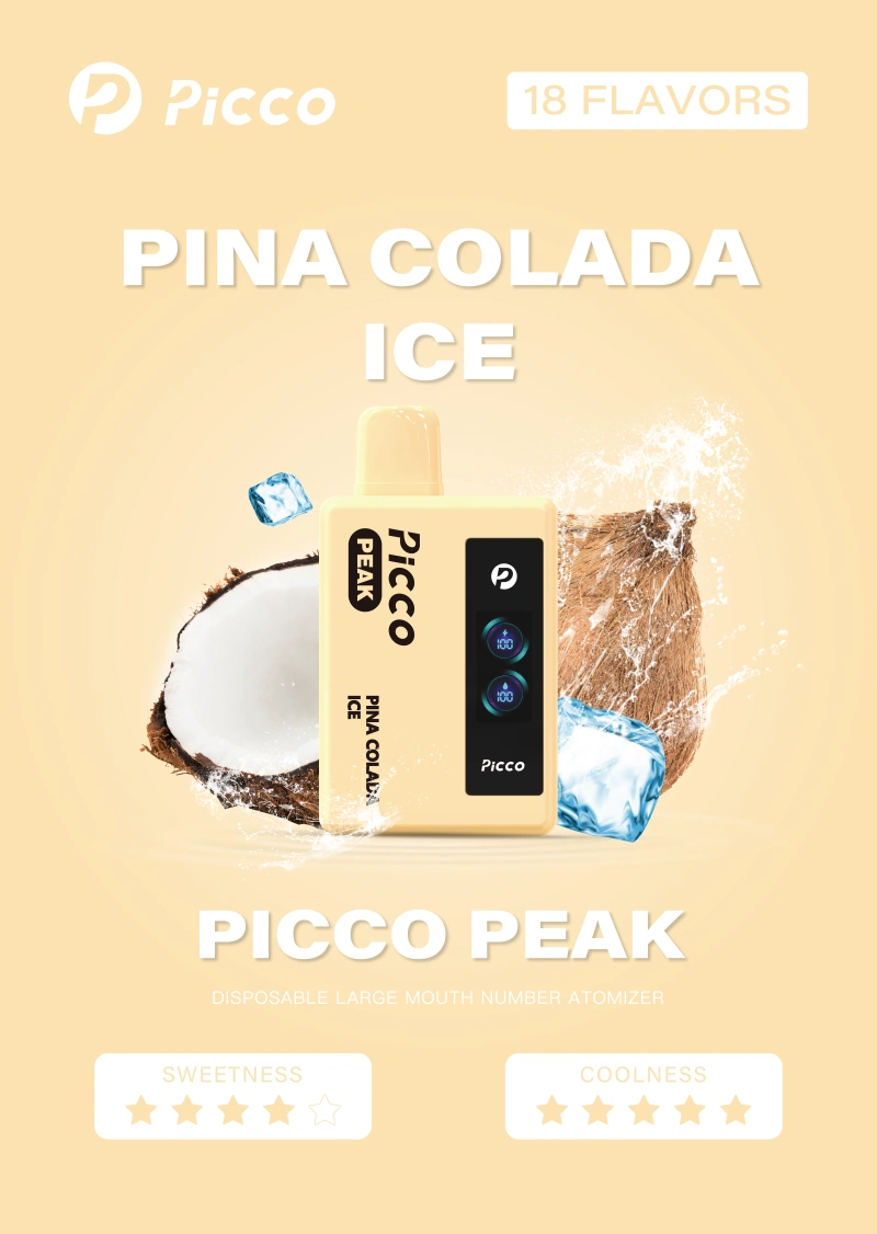 picco peak vape - pina colada ice flavor