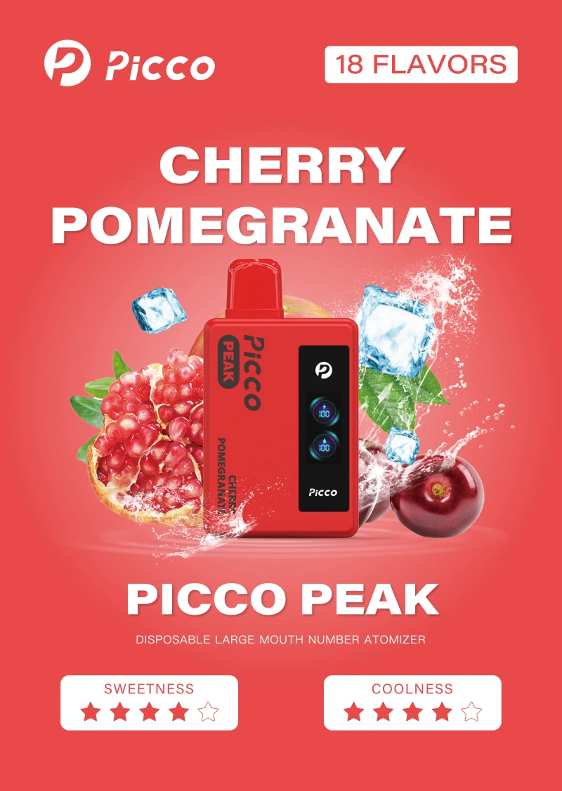 picco peak vape - cherry pomegranate flavor
