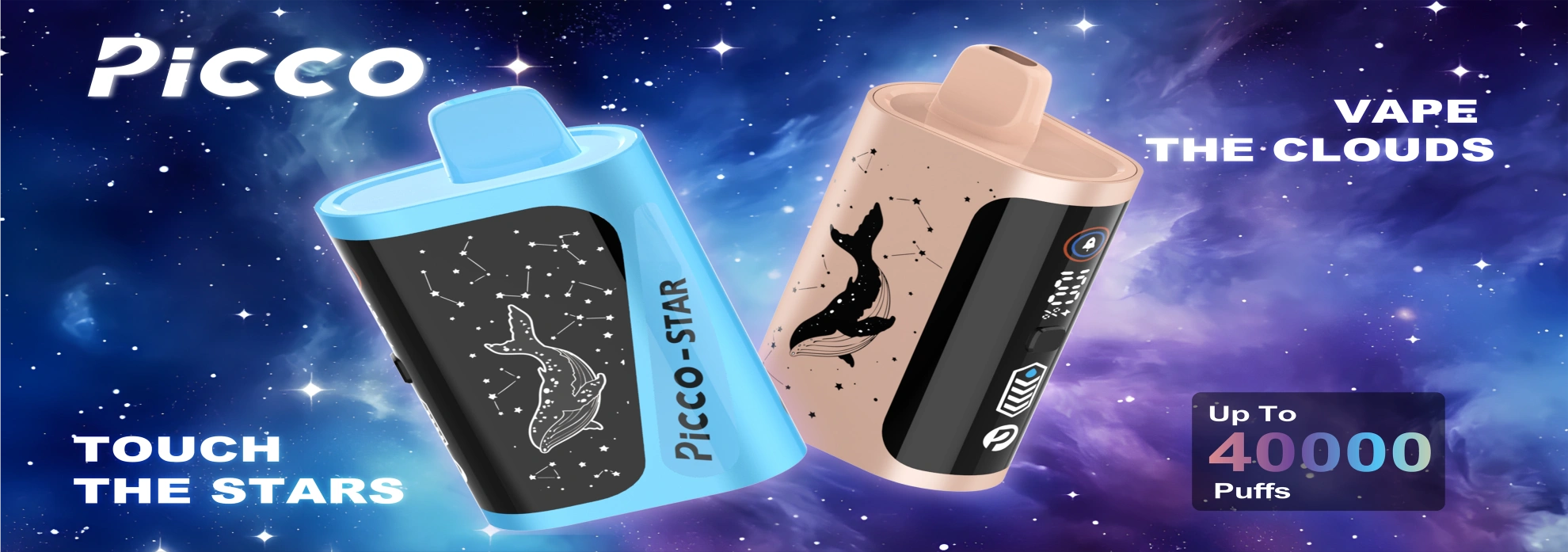 picco star vape bar with large screen