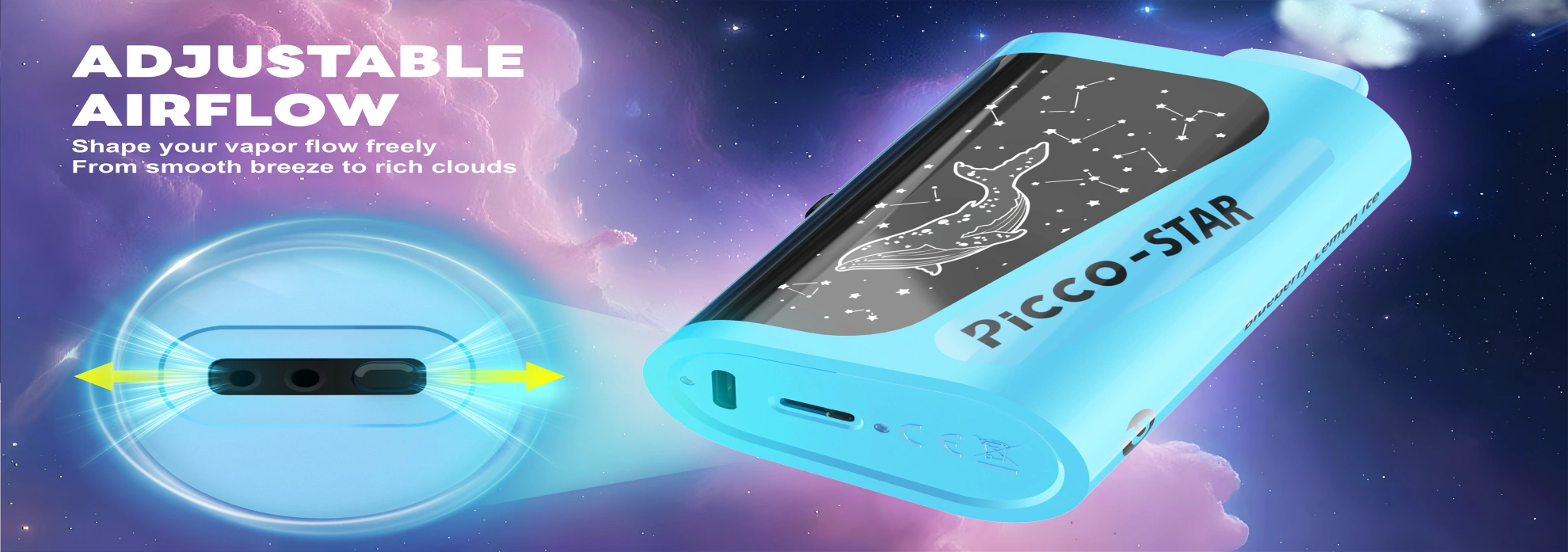 picco star adjustable airflow