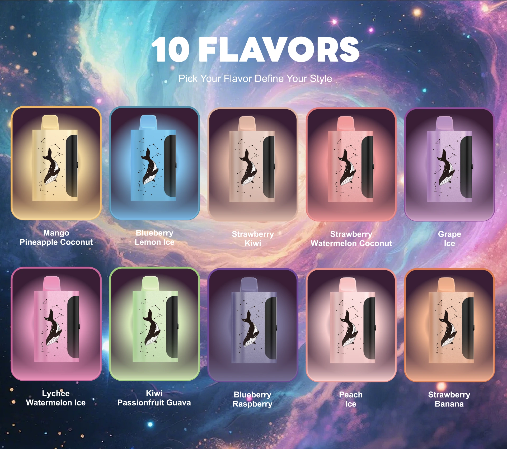 10 fresh flavors of picco star
